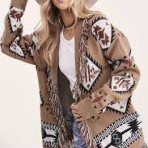 hyped unicorn leopard sweater